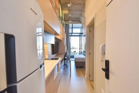 Studio para alugar com 27m², 1 quarto e sem vagaCozinha