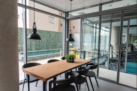 Studio para alugar com 27m², 1 quarto e sem vagaEspaço gourmet