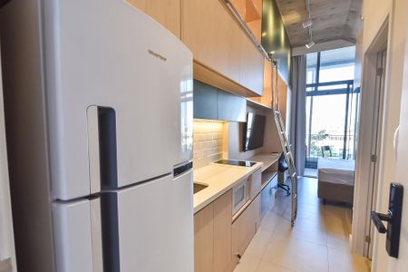 Studio para alugar com 27m², 1 quarto e sem vagaCozinha