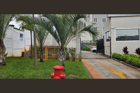 Apartamento para alugar com 43m², 2 quartos e 1 vagaFachada do condomínio - Placa instalada na fachada - Código da placa: YIXW-1748