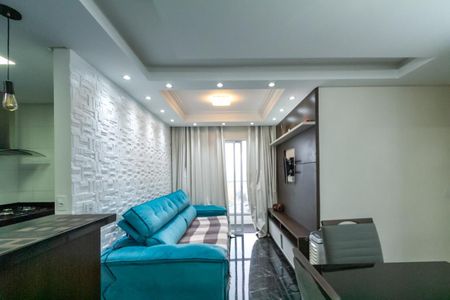 Sala de apartamento para alugar com 2 quartos, 55m² em Baeta Neves, São Bernardo do Campo