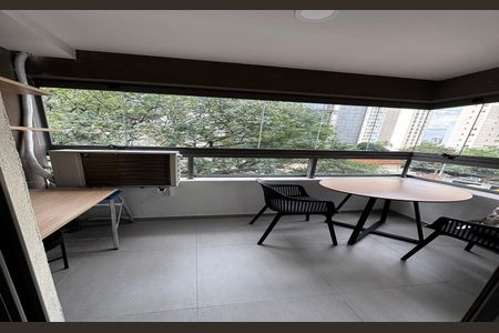 Apartamento para alugar com 21m², 1 quarto e sem vagaVaranda