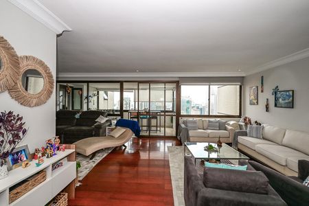 Sala de apartamento para alugar com 3 quartos, 185m² em Real Parque, São Paulo