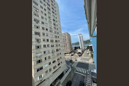 Vista da janela de apartamento para alugar com 1 quarto, 45m² em Boa Vista, São Vicente
