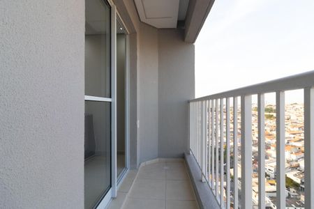 Sacada da Sala de apartamento para alugar com 2 quartos, 76m² em Jardim Maringa, São Paulo