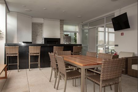 Apartamento para alugar com 100m², 3 quartos e 2 vagasÁrea comum - Churrasqueira