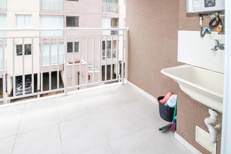 Varanda de apartamento para alugar com 1 quarto, 30m² em Parque Industrial Tomas Edson, São Paulo