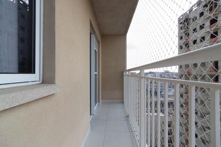 Sacada da Sala de apartamento para alugar com 1 quarto, 29m² em Vila Ré, São Paulo