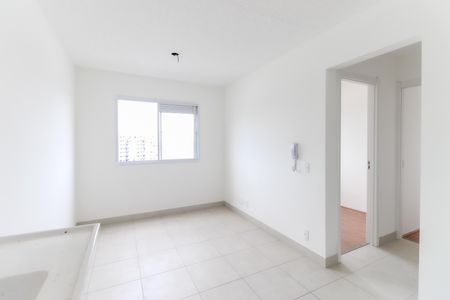 Sala - Cozinha de apartamento para alugar com 2 quartos, 32m² em Vila Nova Curuca, São Paulo