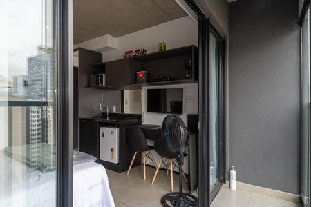 Studio à venda com 19m², 1 quarto e sem vaga Studio à venda com 19m², 1 quarto e sem vagaVaranda do Quarto