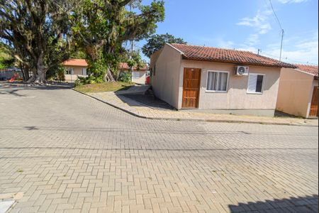 Vista da Sala de casa de condomínio para alugar com 2 quartos, 60m² em Tarumã, Viamão