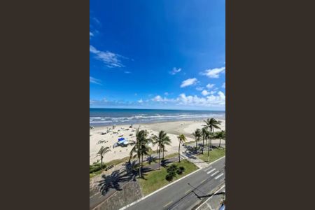 Vista da janela de apartamento para alugar com 1 quarto, 37m² em Guilhermina, Praia Grande