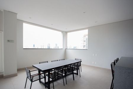 Área comum de kitnet/studio para alugar com 1 quarto, 24m² em Vila Cordeiro, São Paulo