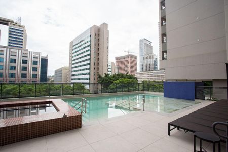 Área comum de kitnet/studio para alugar com 1 quarto, 24m² em Vila Cordeiro, São Paulo