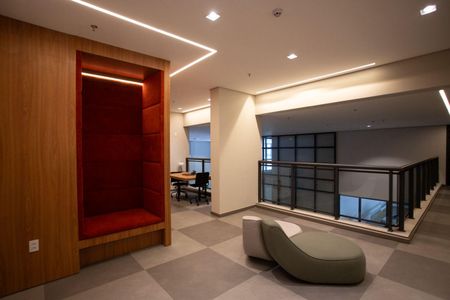 Área comum de kitnet/studio para alugar com 1 quarto, 24m² em Vila Cordeiro, São Paulo