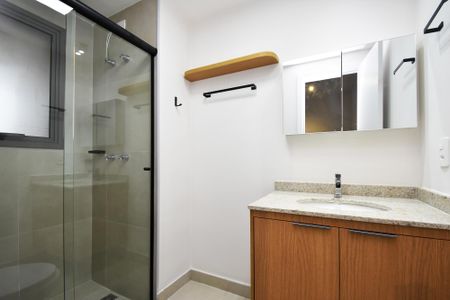 Studio para alugar com 44m², 1 quarto e 1 vaga Studio para alugar com 44m², 1 quarto e 1 vagabanheiro quarto