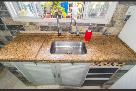 Casa de condomínio para alugar com 40m², 1 quarto e sem vagaDetalhe - Sala/Cozinha