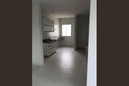 Cozinha de apartamento para alugar com 2 quartos, 58m² em Jardim Holanda, Uberlândia
