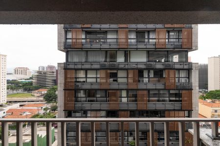 Vista da Suíte de apartamento para alugar com 1 quarto, 29m² em Pompeia, São Paulo