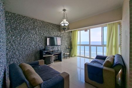 Sala de apartamento para alugar com 1 quarto, 112m² em Boqueirão, Praia Grande