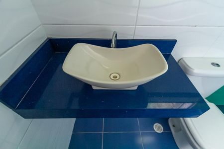 Casa para alugar com 300m², 3 quartos e 5 vagas Casa para alugar com 300m², 3 quartos e 5 vagasBanheiro da Suíte 1