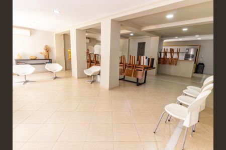 Apartamento à venda com 49m², 2 quartos e 1 vagaÁrea comum - Salão de festas