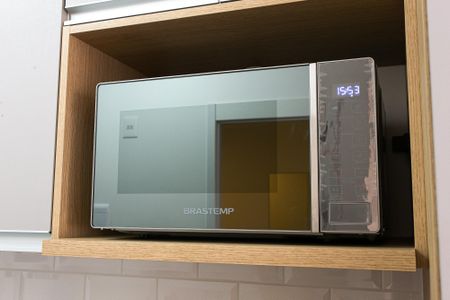 Studio para alugar com 30m², 1 quarto e sem vagaCozinha - Microondas