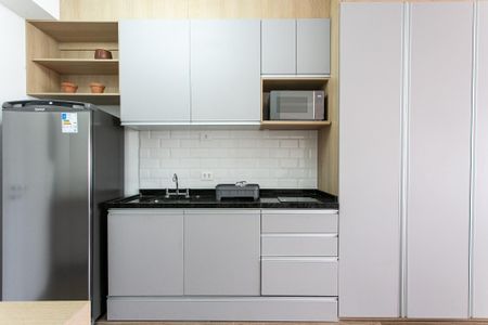 Studio para alugar com 30m², 1 quarto e sem vagaCozinha