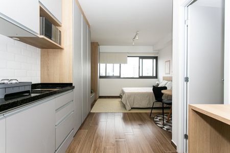 Studio para alugar com 30m², 1 quarto e sem vagaCozinha