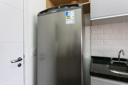 Studio para alugar com 30m², 1 quarto e sem vagaCozinha - Geladeira