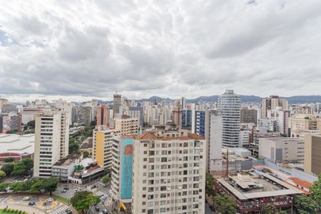 Vista do Quarto de apartamento para alugar com 1 quarto, 34m² em Santo Agostinho, Belo Horizonte