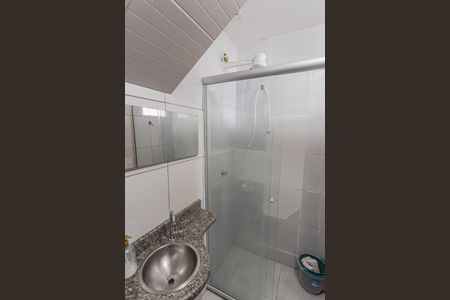 Banheiro Social de apartamento para alugar com 1 quarto, 34m² em Santo Agostinho, Belo Horizonte