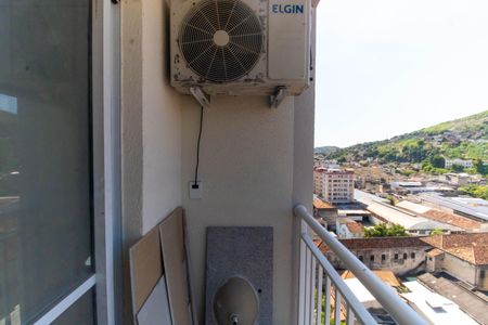Varanda da Sala de apartamento para alugar com 1 quarto, 45m² em Centro, Niterói