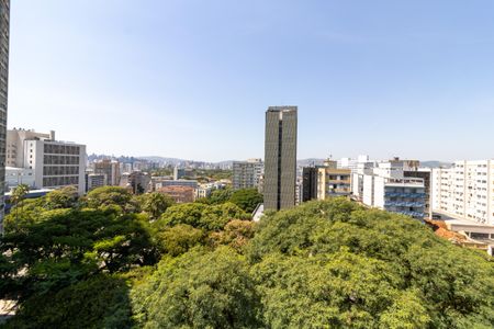 Vista da Sala de apartamento à venda com 2 quartos, 83m² em Centro Histórico, Porto Alegre