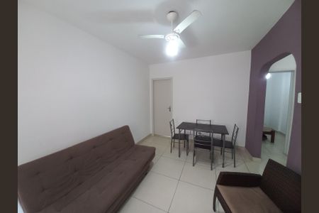 Sala de apartamento para alugar com 2 quartos, 45m² em Centro, São Vicente