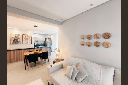 Sala de apartamento à venda com 2 quartos, 72m² em Cidade Luíza, Jundiaí