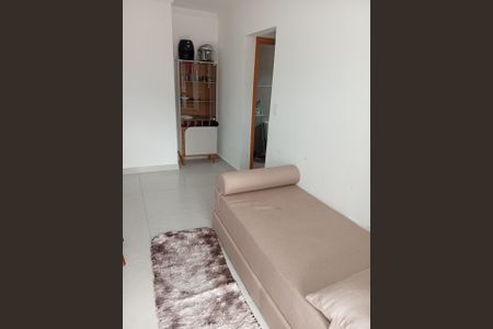 Sala de apartamento para alugar com 1 quarto, 41m² em Jardim Imperador, Praia Grande