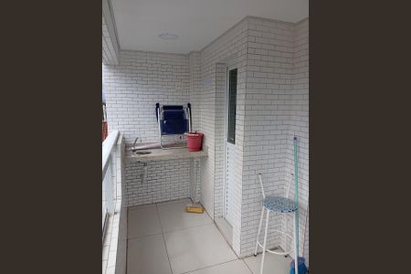 Varanda de apartamento para alugar com 1 quarto, 41m² em Jardim Imperador, Praia Grande