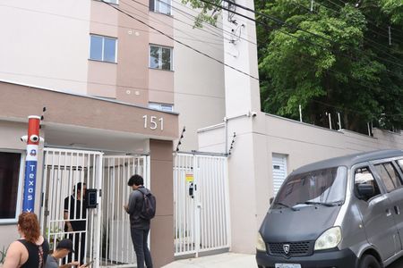 Apartamento para alugar com 38m², 2 quartos e sem vagaFachada e portaria