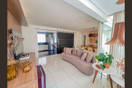 Sala de apartamento para alugar com 3 quartos, 91m² em Lourdes, Belo Horizonte