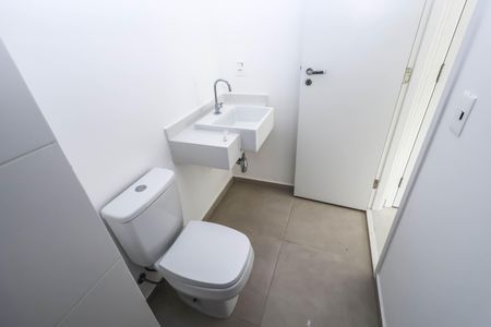 Studio para alugar com 24m², 1 quarto e sem vaga Studio para alugar com 24m², 1 quarto e sem vagaBanheiro