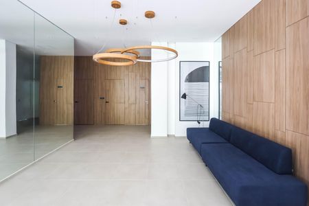 Studio para alugar com 24m², 1 quarto e sem vaga Studio para alugar com 24m², 1 quarto e sem vagaHall de entrada