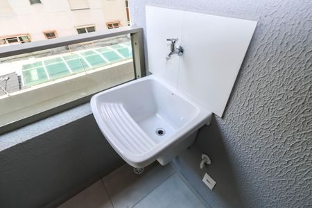 Studio para alugar com 24m², 1 quarto e sem vaga Studio para alugar com 24m², 1 quarto e sem vagaVaranda