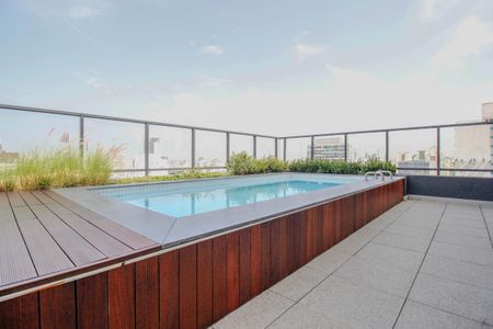 Studio para alugar com 45m², 1 quarto e 1 vagaPiscina