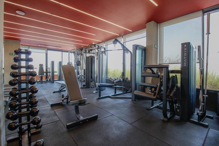 Studio para alugar com 45m², 1 quarto e 1 vagaAcademia