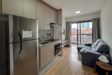 Sala/Cozinha de apartamento à venda com 1 quarto, 33m² em Ipiranga, São Paulo