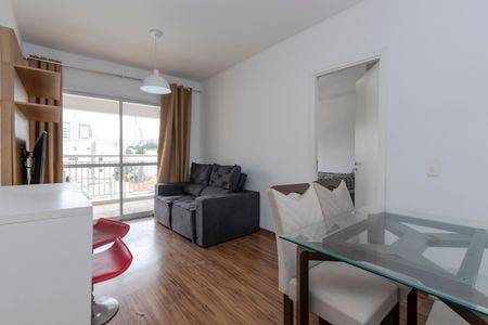 Sala de apartamento à venda com 1 quarto, 49m² em Vila Cordeiro, São Paulo