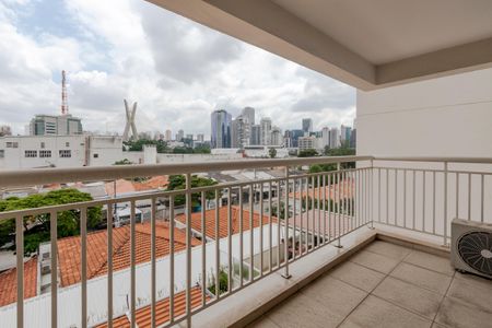 Varanda de apartamento à venda com 1 quarto, 49m² em Vila Cordeiro, São Paulo