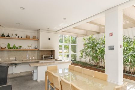 Apartamento à venda com 49m², 1 quarto e 1 vagaChurrasqueira