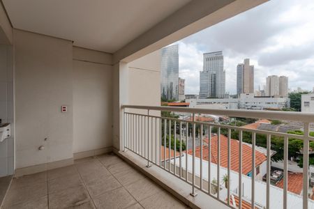 Apartamento à venda com 49m², 1 quarto e 1 vagaVaranda